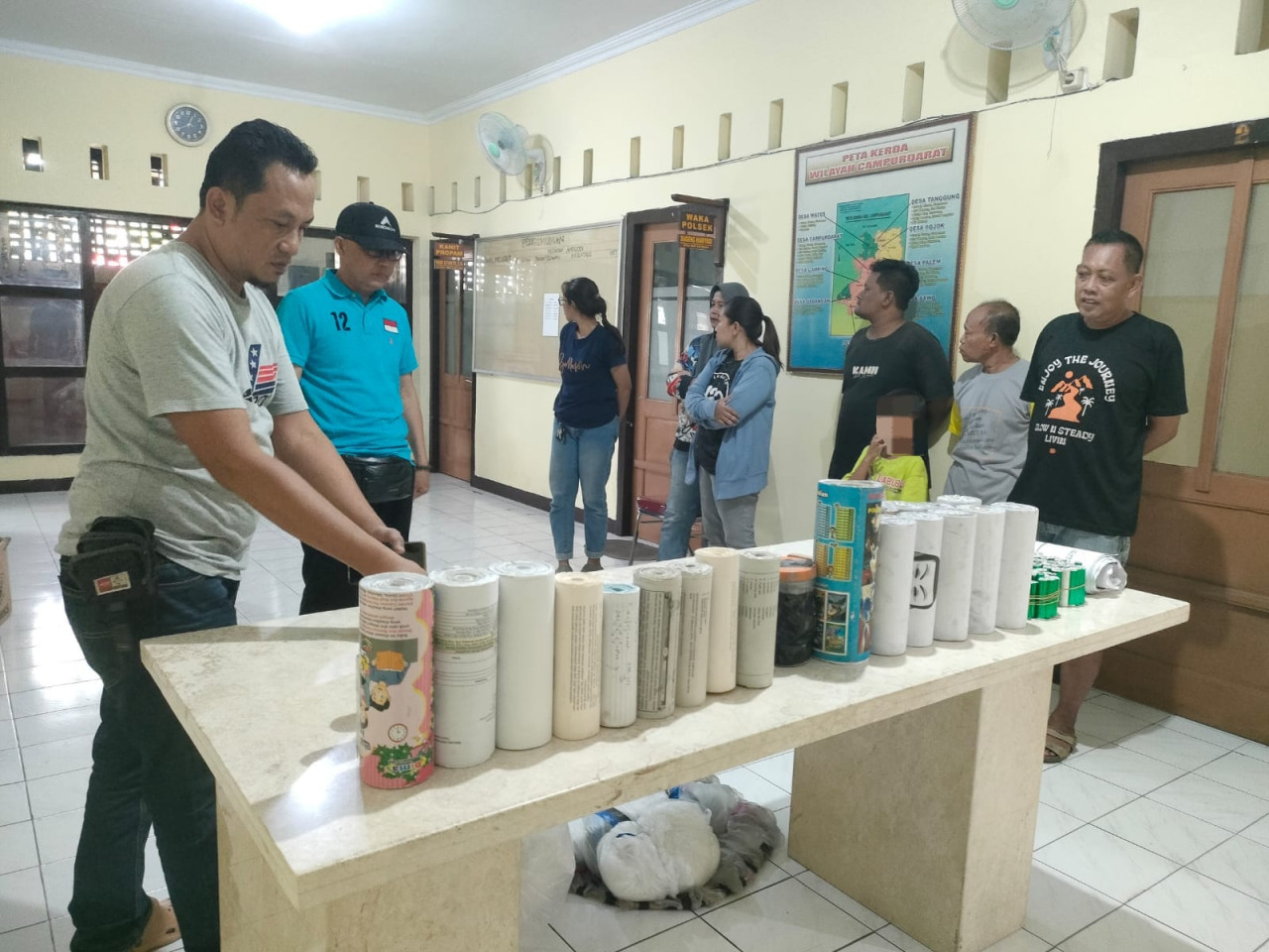 Polisi di Tulungagung Amankan Petasan dan Balon Udara, Pelaku Anak-Anak Dibina