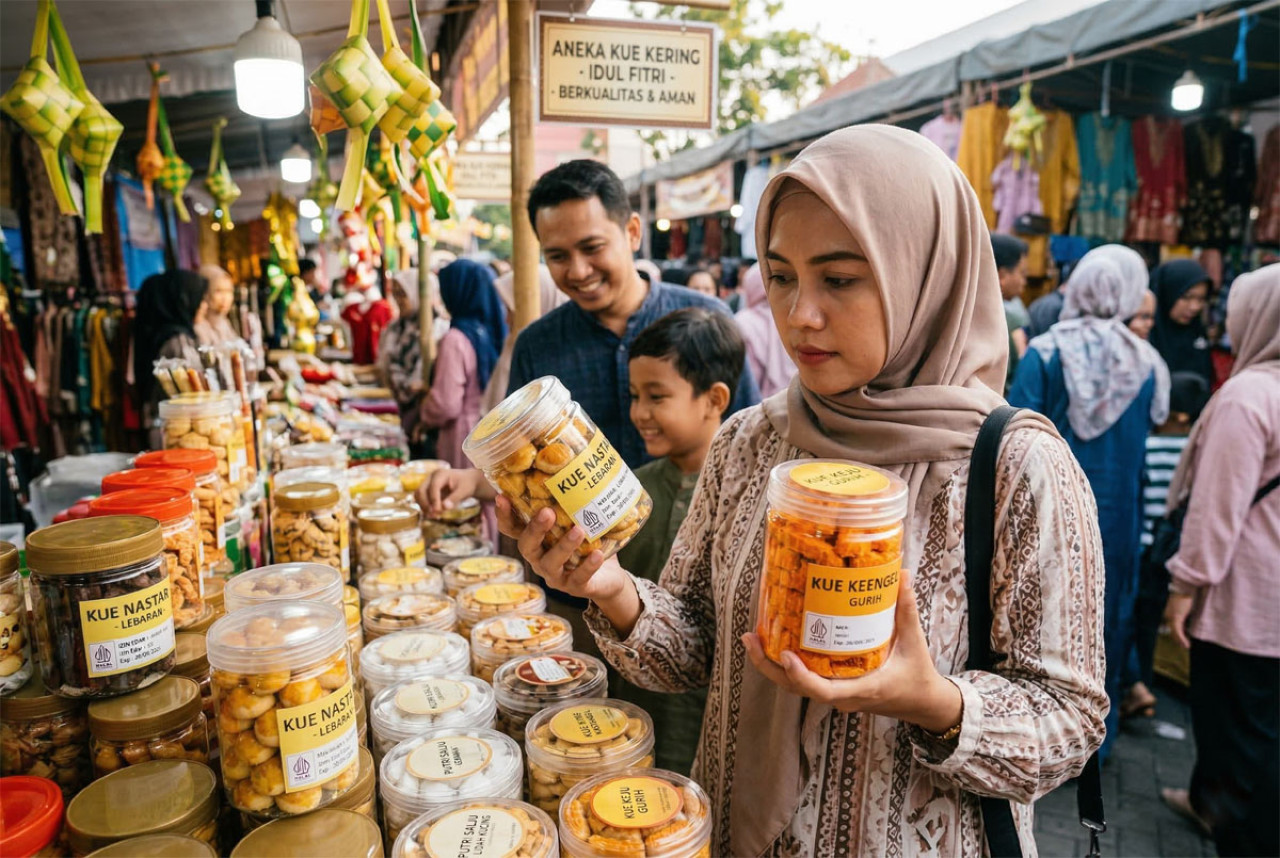 Jangan Tergiur Warna! Ini Panduan Pilih Kudapan Idul Fitri yang Berkualitas