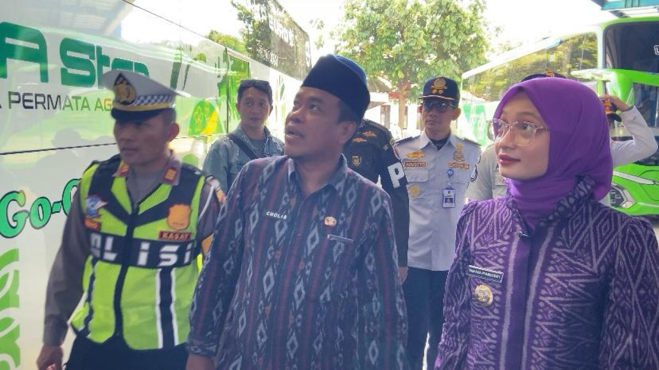Wali Kota Kediri Pantau Ramp Check di Terminal Tamanan, Pastikan Armada Mudik Aman