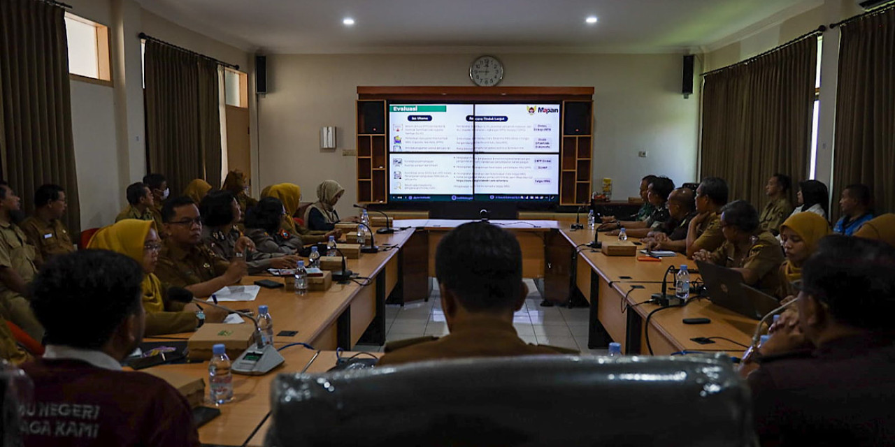 Pemkot Kediri Bersama Instansi Lintas Sektor Evaluasi Pelaksanaan MBG