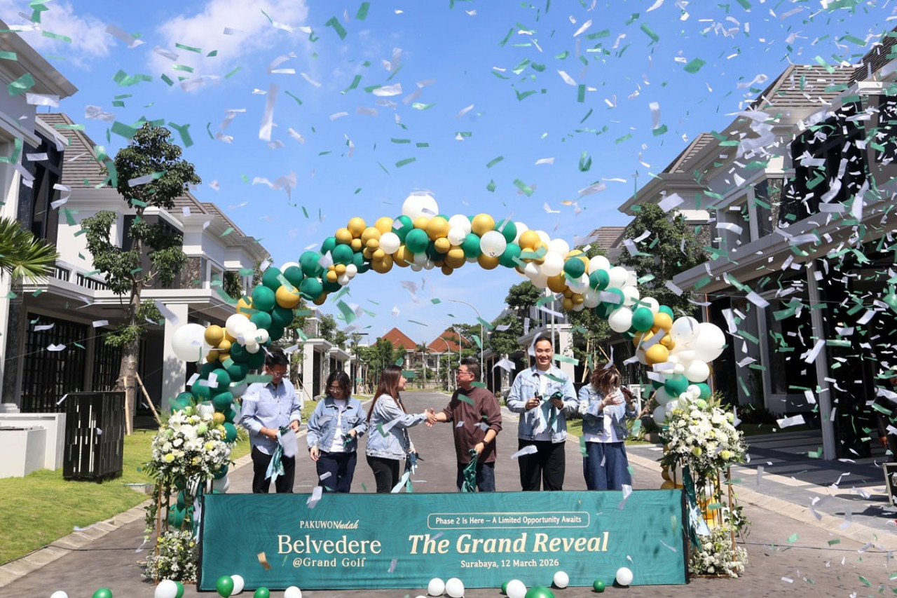 Peluncuran kluster Belvedere 2 bersama Bank BCA (foto: Ali Masduki/jatimnow.com)