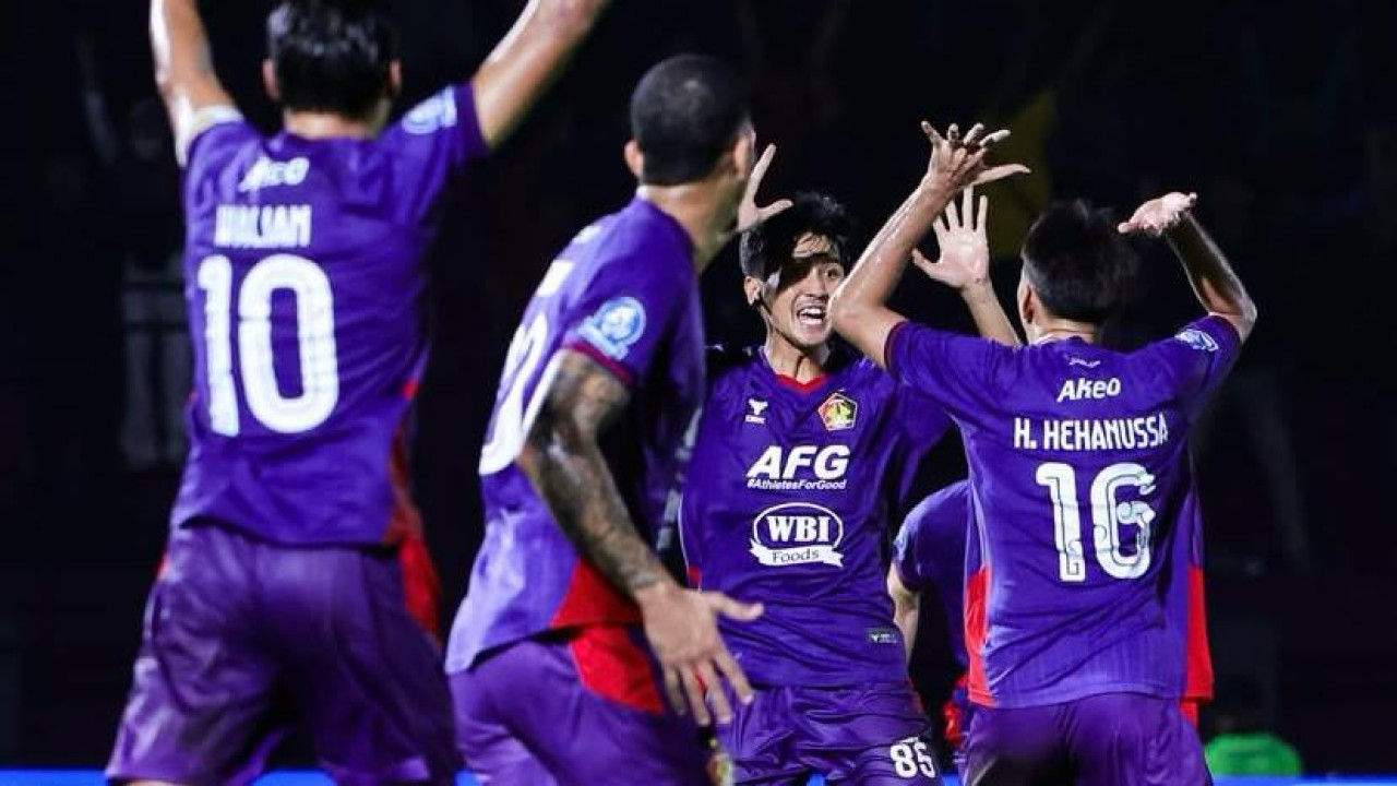 Persik Kediri saat menghadapi PSBS Biak. (Foto: Persik Kediri/jatimnow.com)