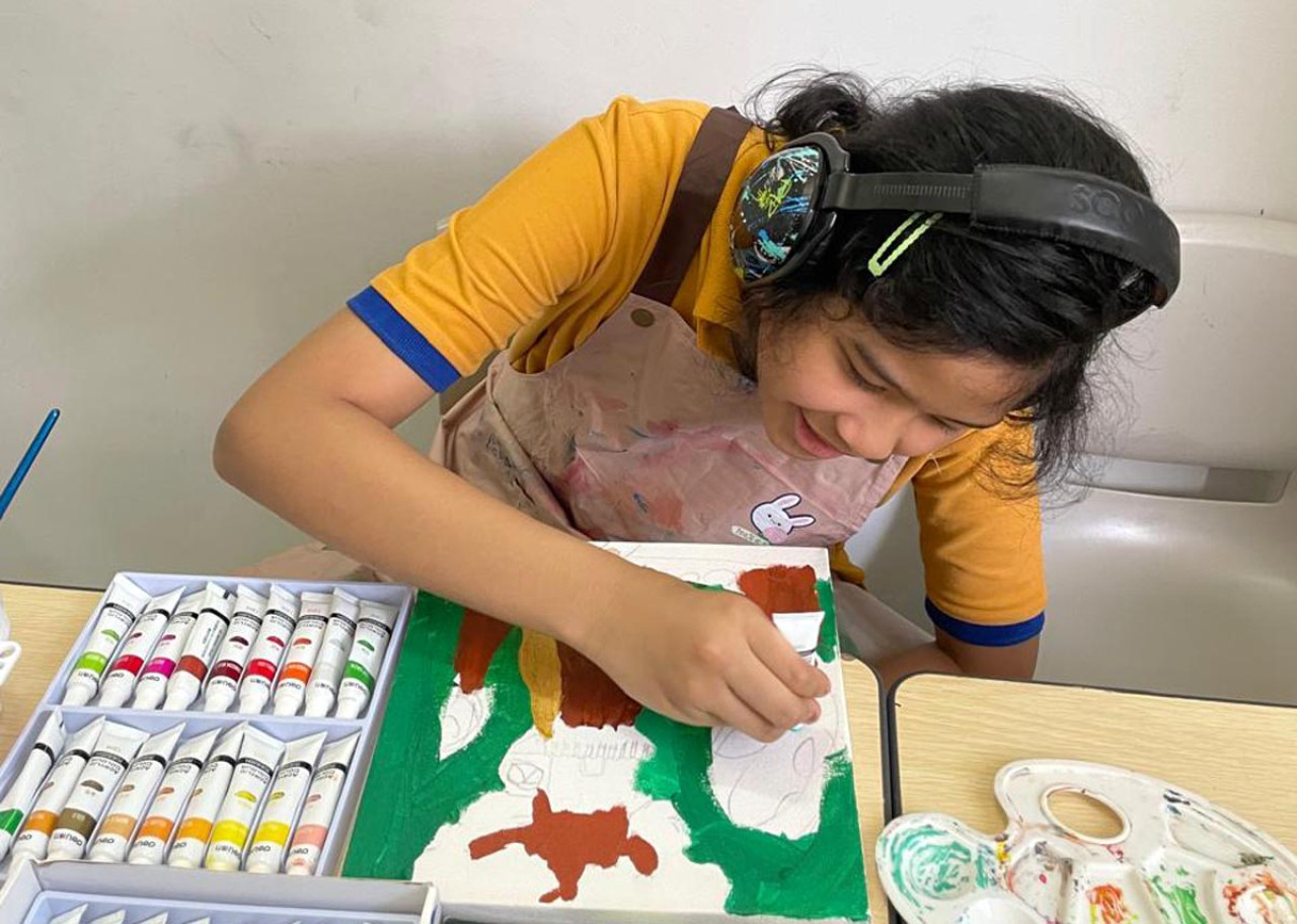 Cara Audrey, Siswi SD Cikal Taklukkan Emosi Lewat Desain