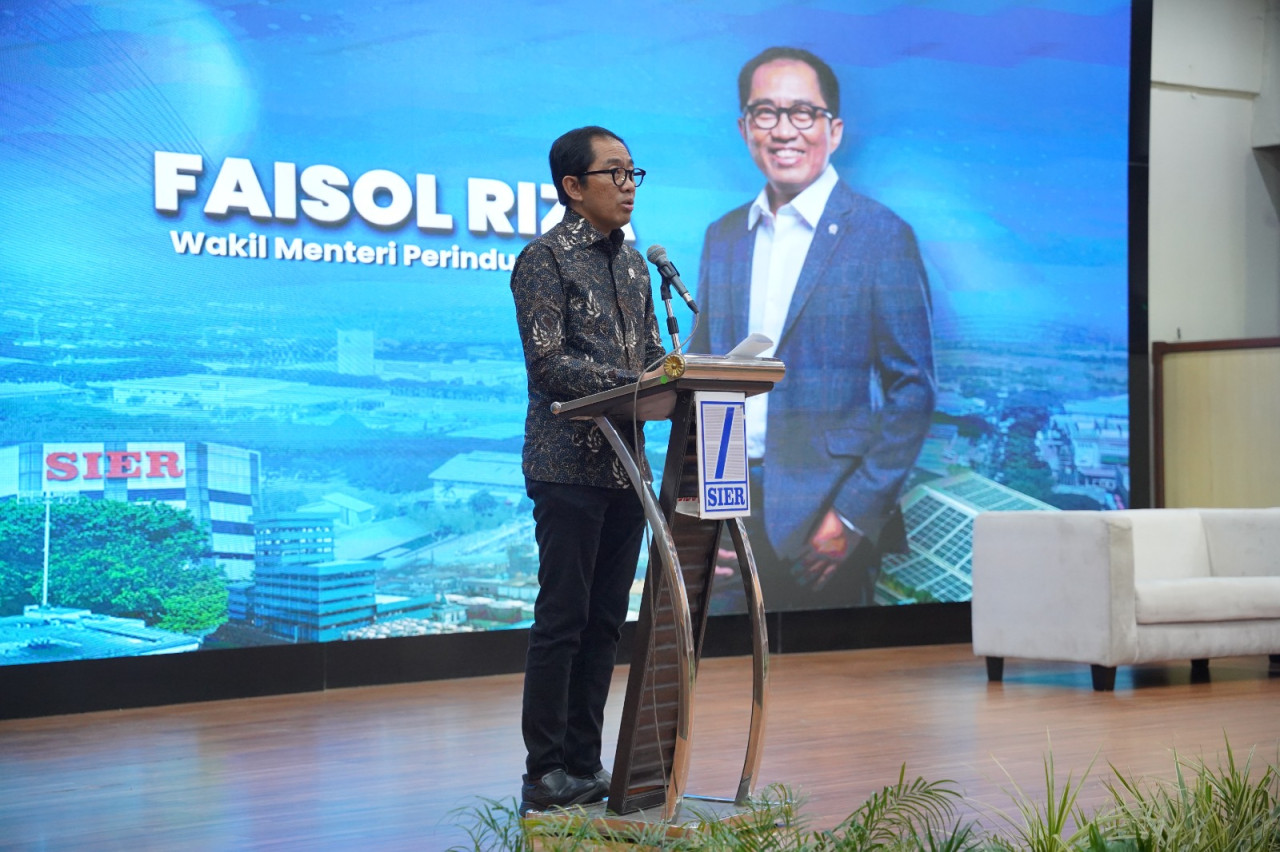 Wakil Menteri Perindustrian, Faisol Riza. (Foto: Humas SIER for jatimnow.com)