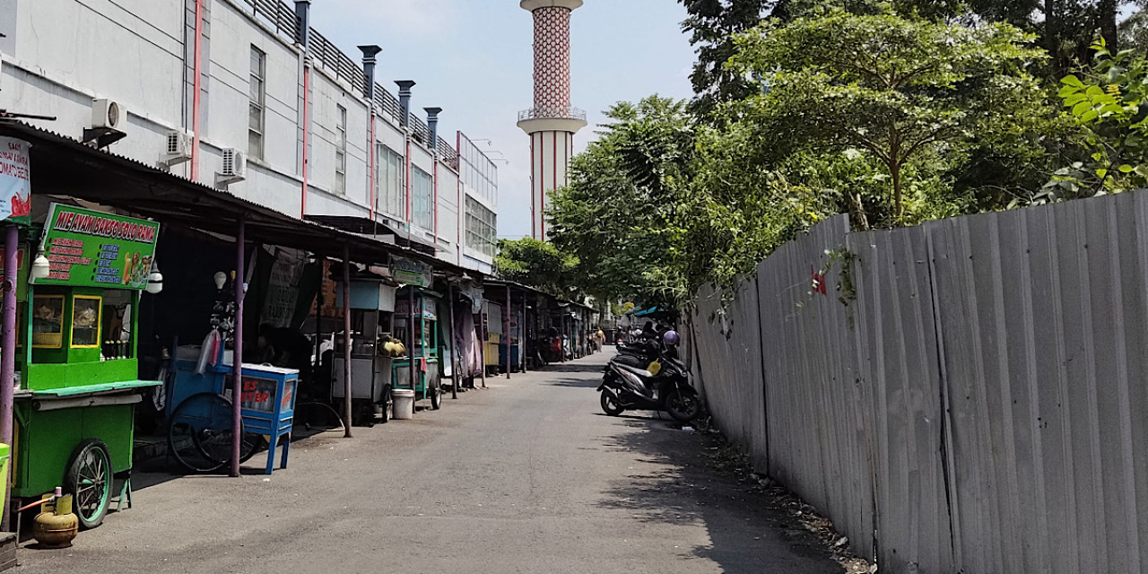Pedagang Desak Kelanjutan Pembangunan Alun-Alun Kota Kediri