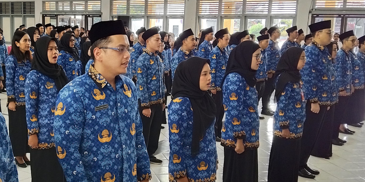 Hari Ini ASN Kabupaten Kediri Mulai WFH dengan Sistem Pengawasan Ketat