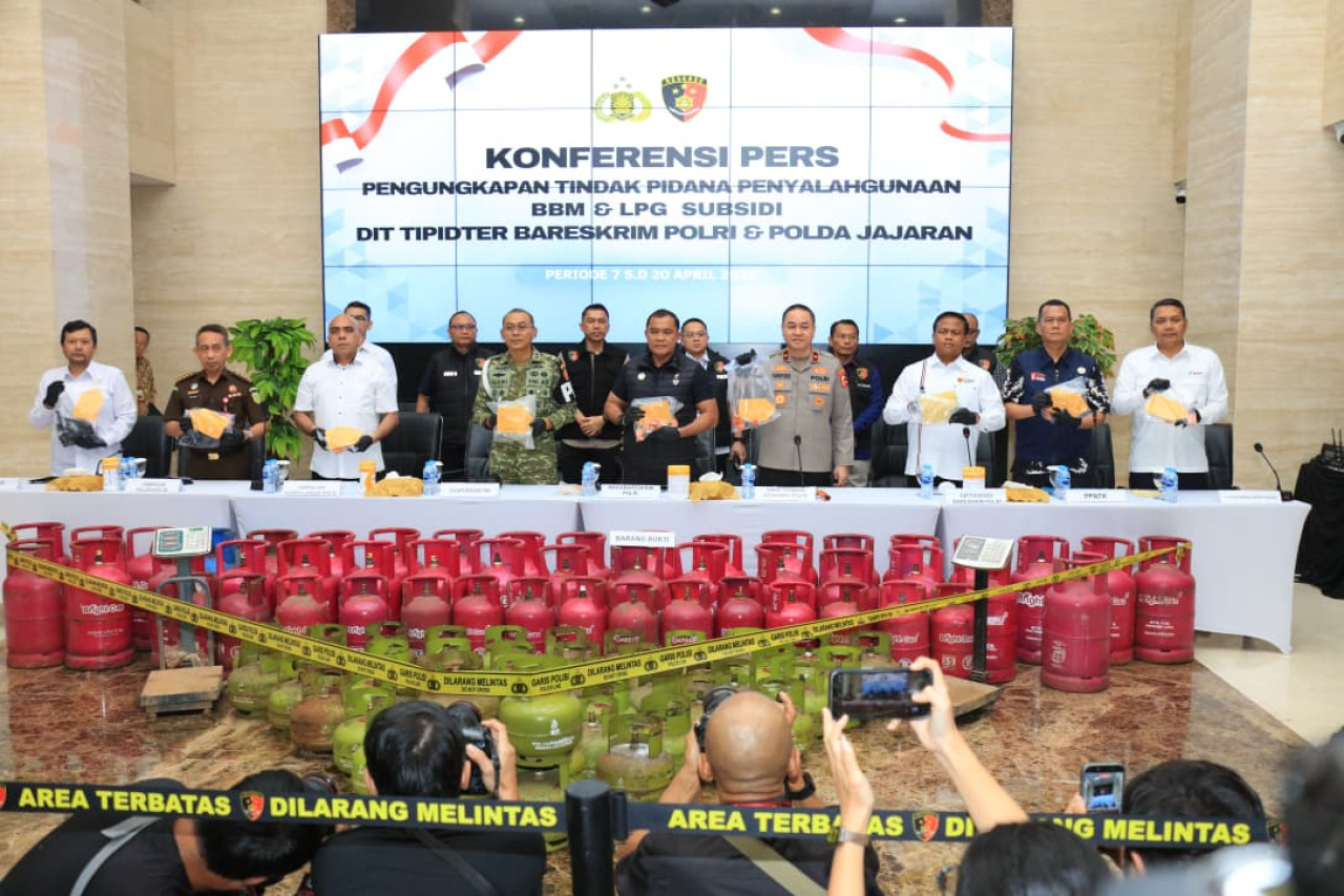 Bareskrim Bongkar Penyalahgunaan BBM-LPG Subsidi, 330 Pelaku Diamankan dalam 13 Hari