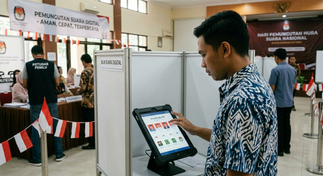 Sidoarjo Siap Tinggalkan Coblos Paku, E-Voting Jadi Incaran di Pilkades 2026