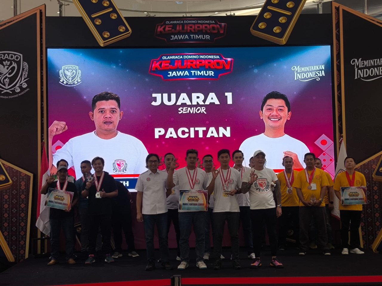 Pacitan menunjukkan bakatnya di ajang Kejurprov Orado Jatim