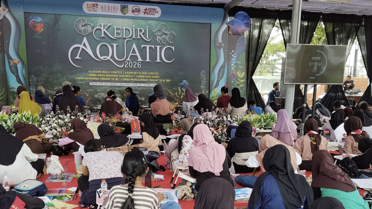 Kediri Aquatik 2026 Meriah, Dorong Edukasi hingga Ekonomi Pembudidaya Ikan Hias