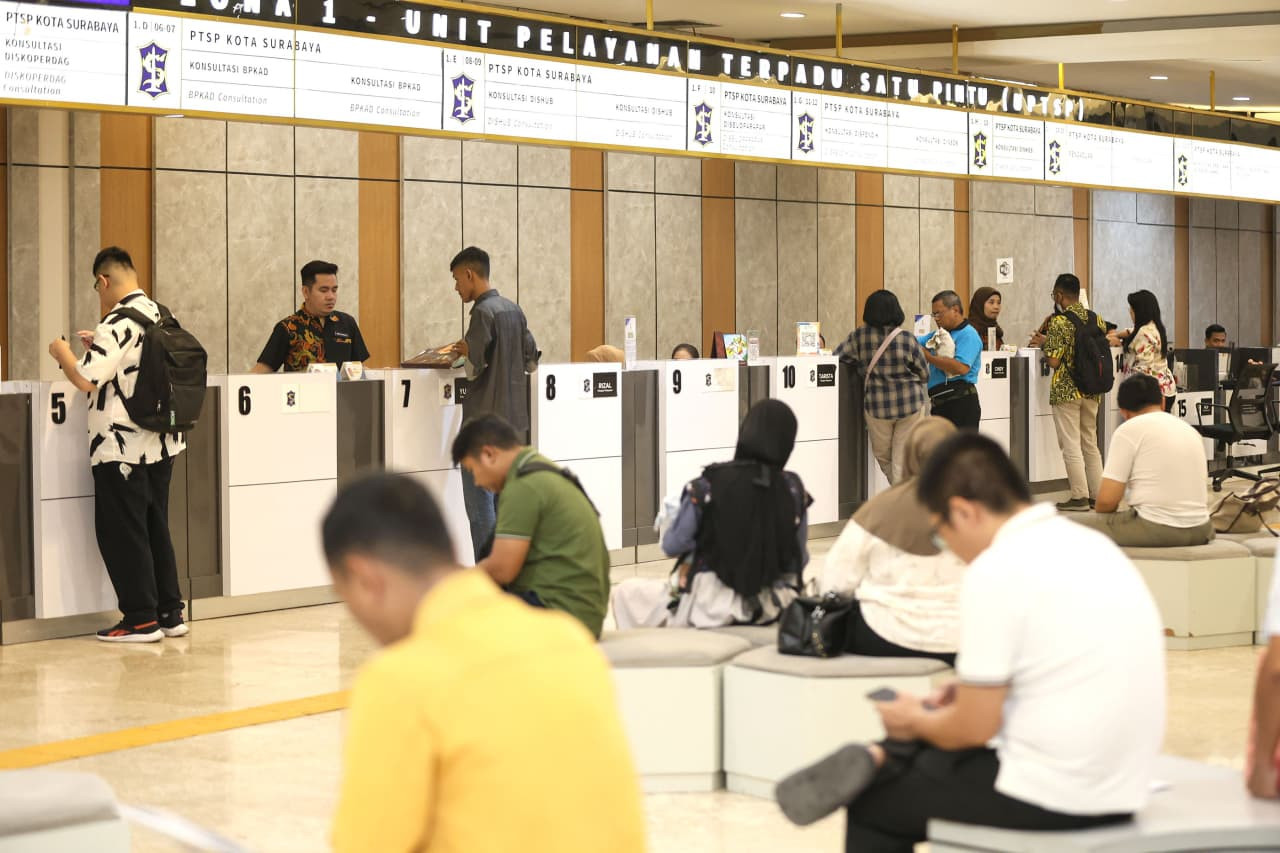 Layanan Pemerintah Kota Surabaya. (Foto: Pemkot Surabaya/jatimnow.com)