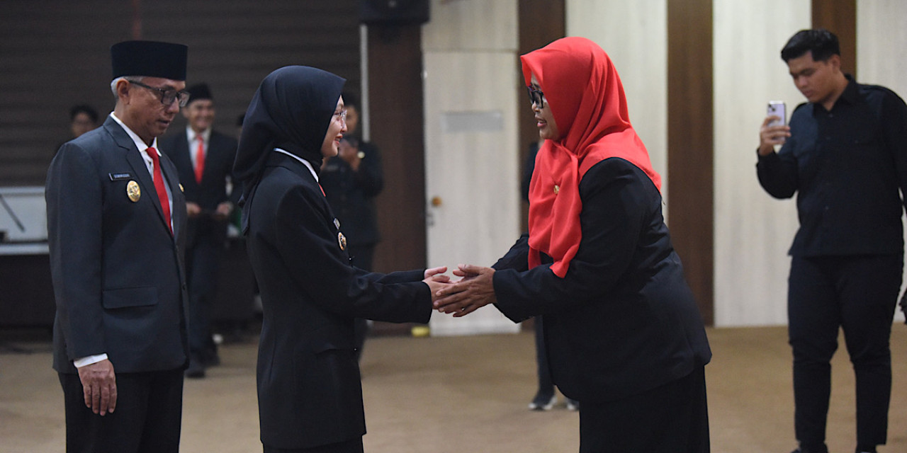 Mbak Vinanda Lantik Pj Sekda, Tekankan Integritas dan Optimalisasi Pelayanan Publik