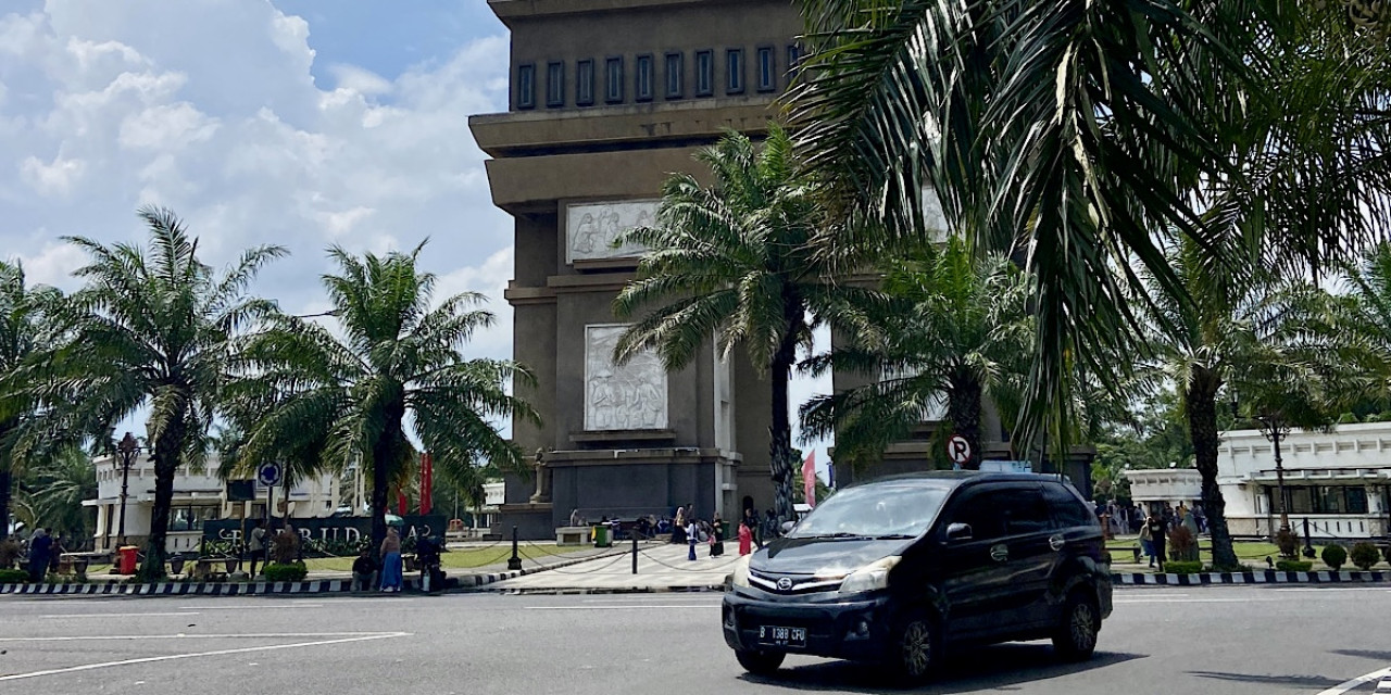 Monumen SLG di Kabupaten Kediri. (Foto: Yanuar Dedy/jatimnow.com)