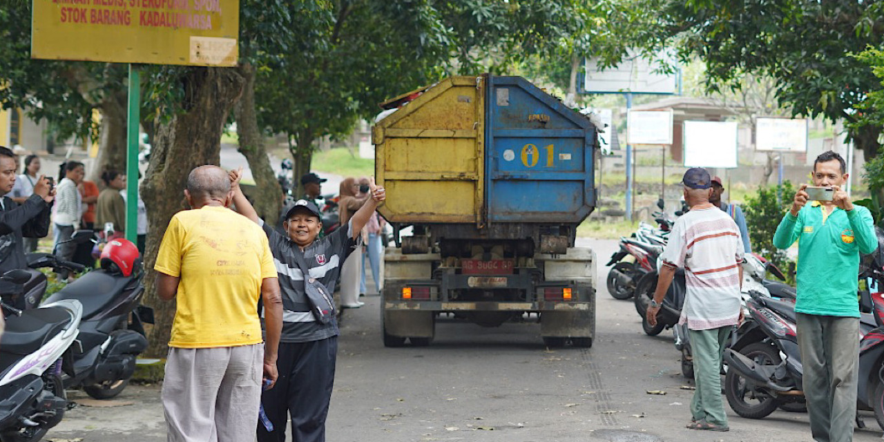 TPA 2 Klotok Kembali Dibuka, Layanan Persampahan Kota Kediri Berangsur Normal