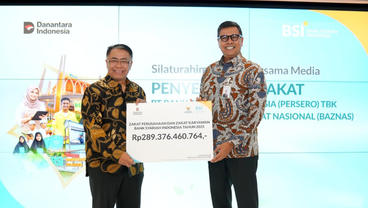 BSI Bayarkan Zakat Lebih dari Rp1 Triliun dalam 5 Tahun