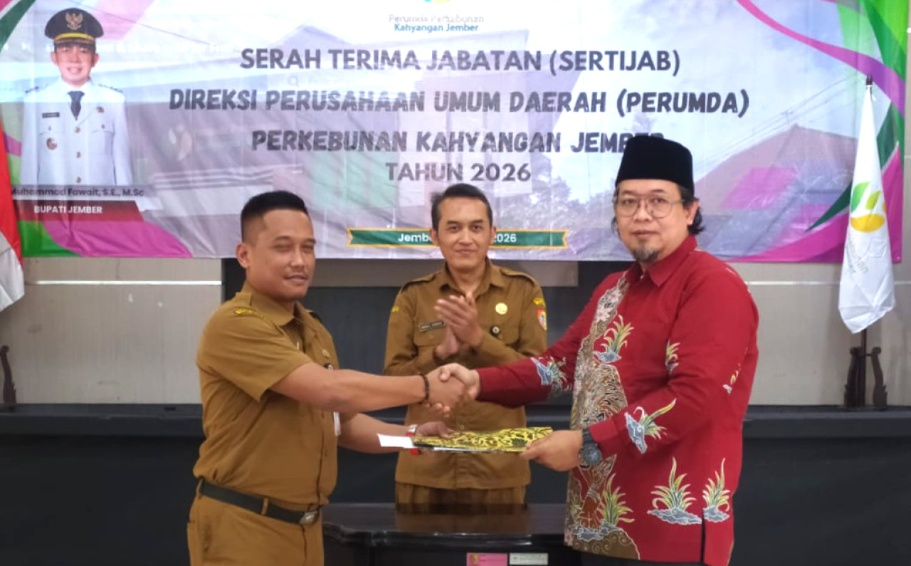 Pelantikan Direksi Baru PDP Kahyangan Jember Digelar Sederhana, Ini Alasannya