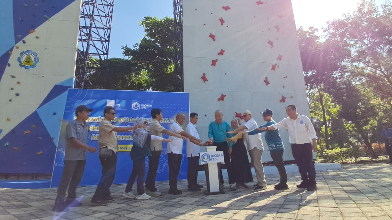 ITS Resmikan Wall Climbing, Dorong Jatim Jadi Lumbung Atlet Panjat Tebing