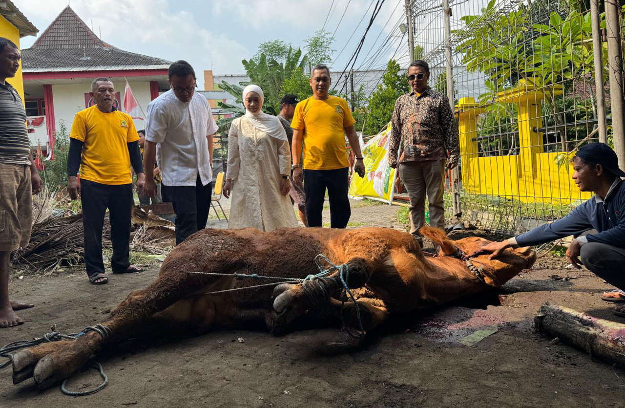 Adela Kanasya Adies Tebar Kurban untuk Warga Surabaya dan Sidoarjo