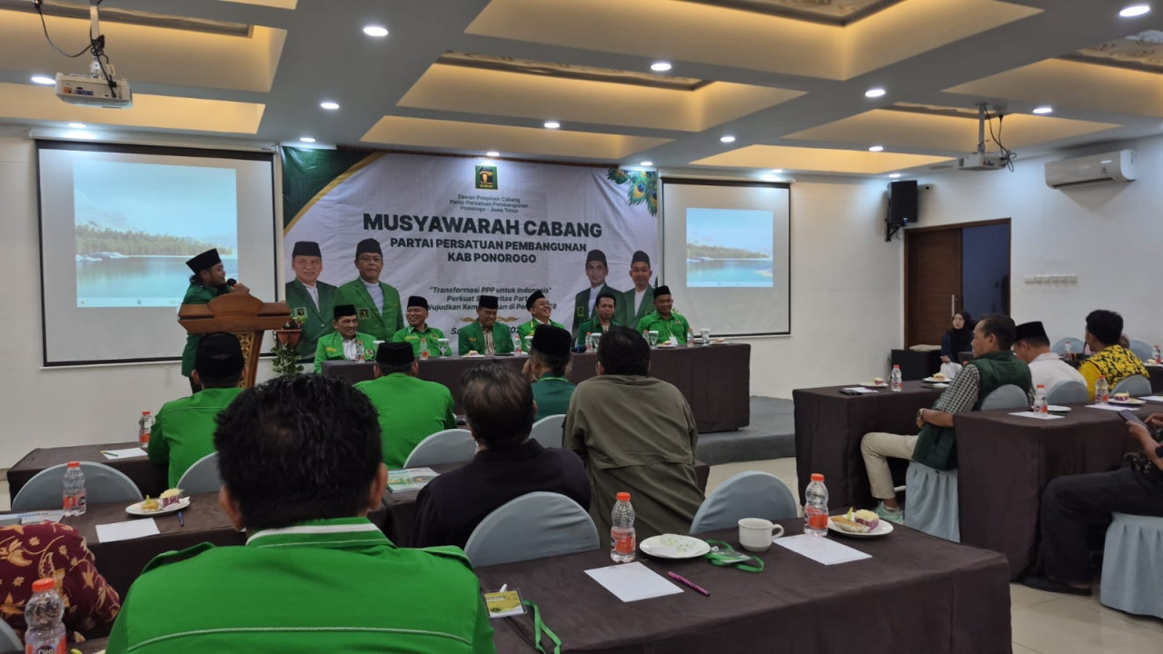 Muscab X PPP Ponorogo, Empat Nama Mencuat Pimpin Partai