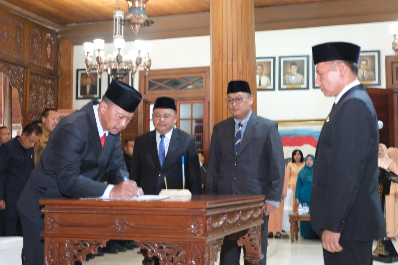 Sempat Dicopot Jabatannya, Tri Hariadi Kembali Isi Posisi Pj Sekda Tulungagung