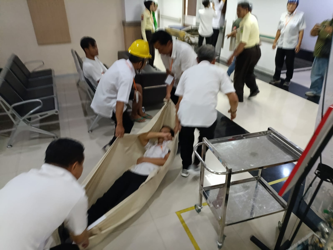 RSUD dr Iskak Tulungagung Gelar Simulasi Penanganan Bencana dan Kegawatdaruratan