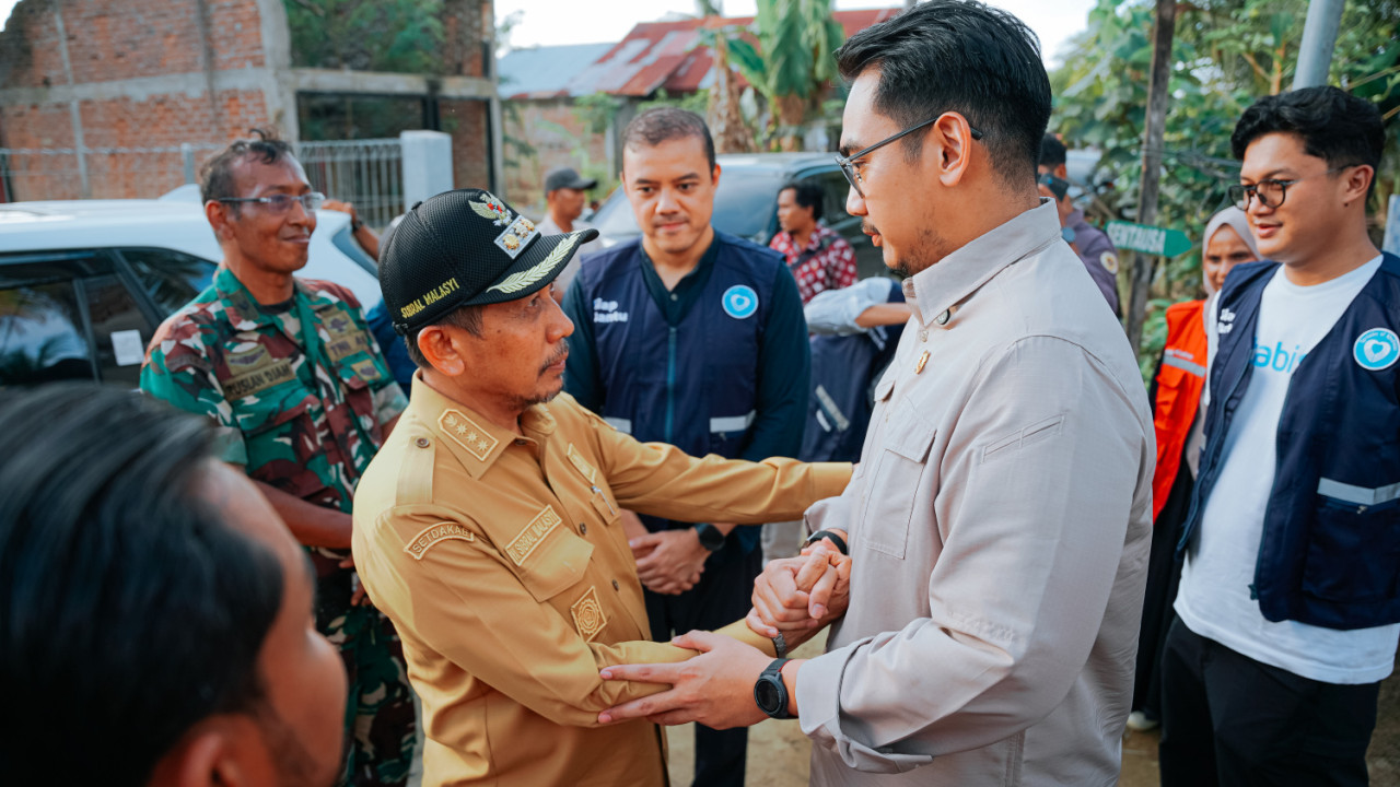 Tiar Karbala Resmikan Sumur Air Bersih untuk Korban Banjir Aceh