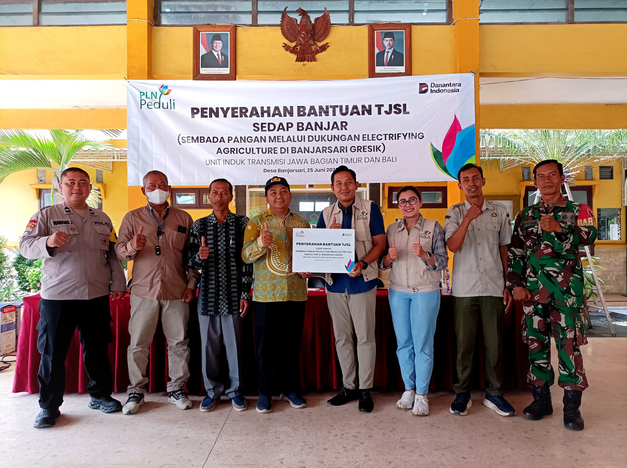Dukung Ketahanan Pangan Nasional, PLN Beri Bantuan Alat Pertanian Elektrik