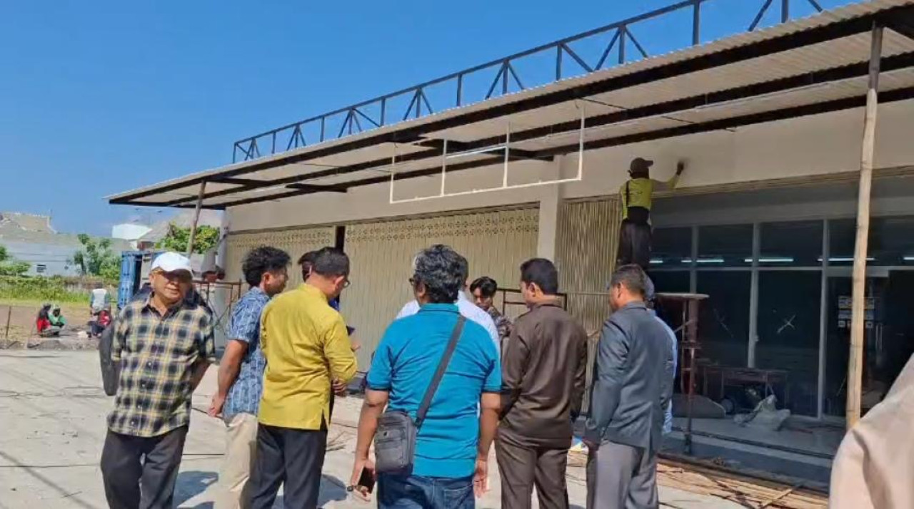 Tuai Polemik, Komisi III DPRD Kota Probolinggo Sidak Proyek Swalayan Jalan Cokro