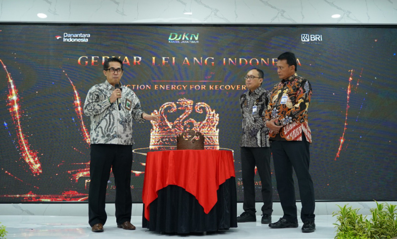 DJKN Jatim dan BRI Gelar Gebyar Lelang Indonesia, Pamerkan Artefak Meteorit Langka