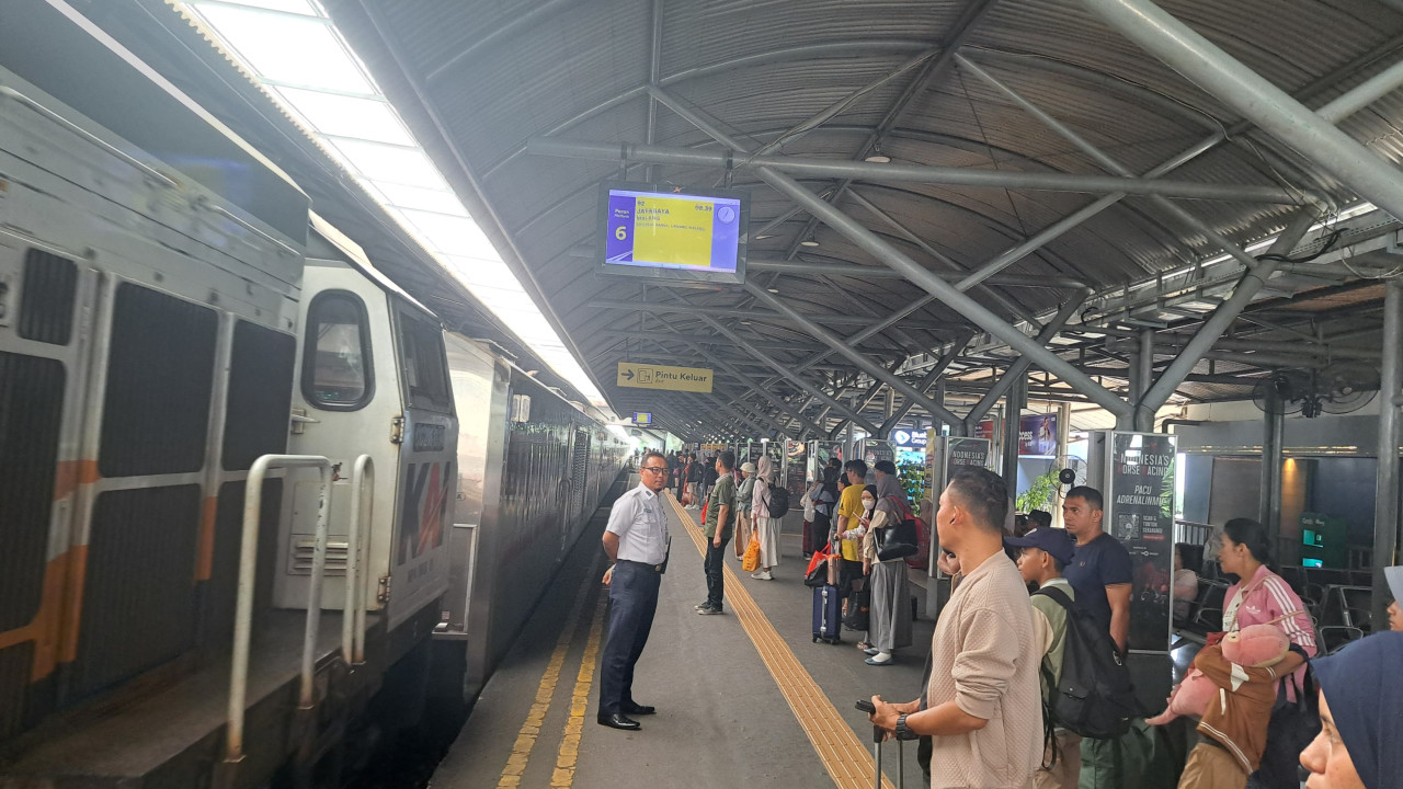 Libur Tahun Baru Hijriah, Daop 8 Surabaya Layani Lebih dari 205 Ribu Pelanggan