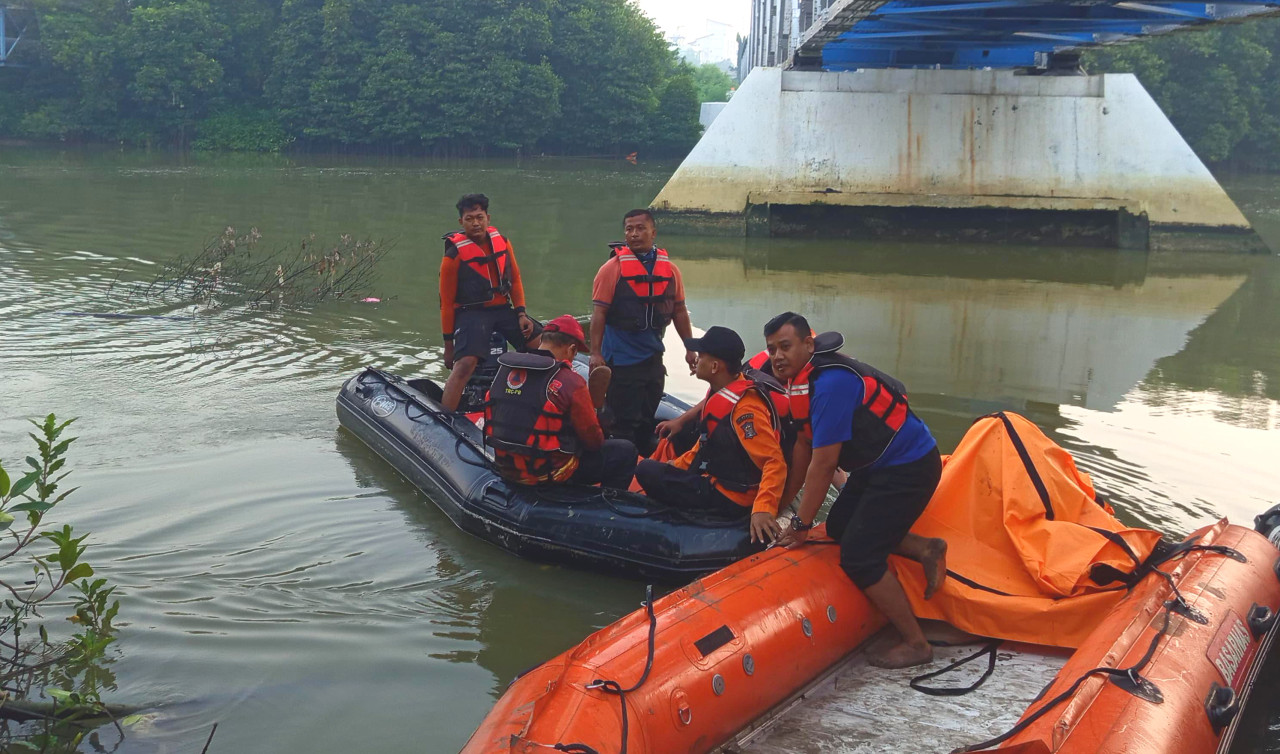 Pemancing Tenggelam di Kali Lamong Gresik Akhirnya Ditemukan