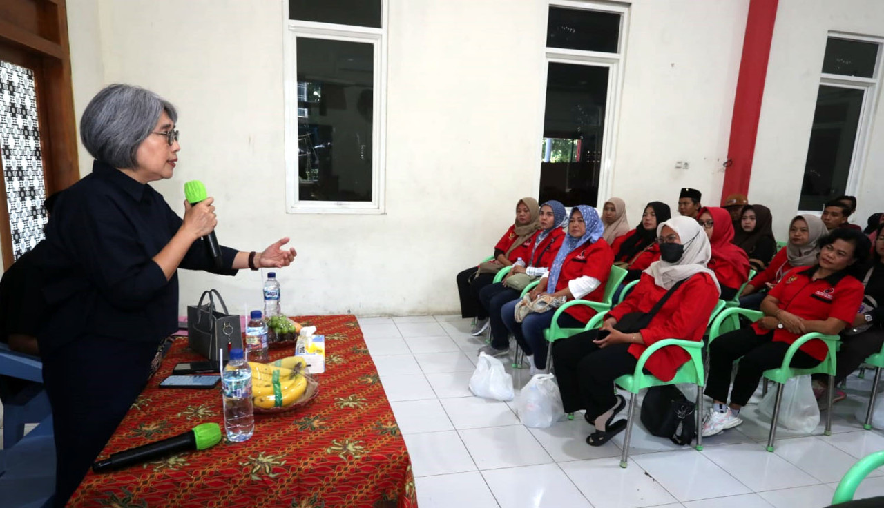 Indah Kurnia Ajak Warga Sidoarjo Perkuat Persatuan dan Tangkal Hoaks
