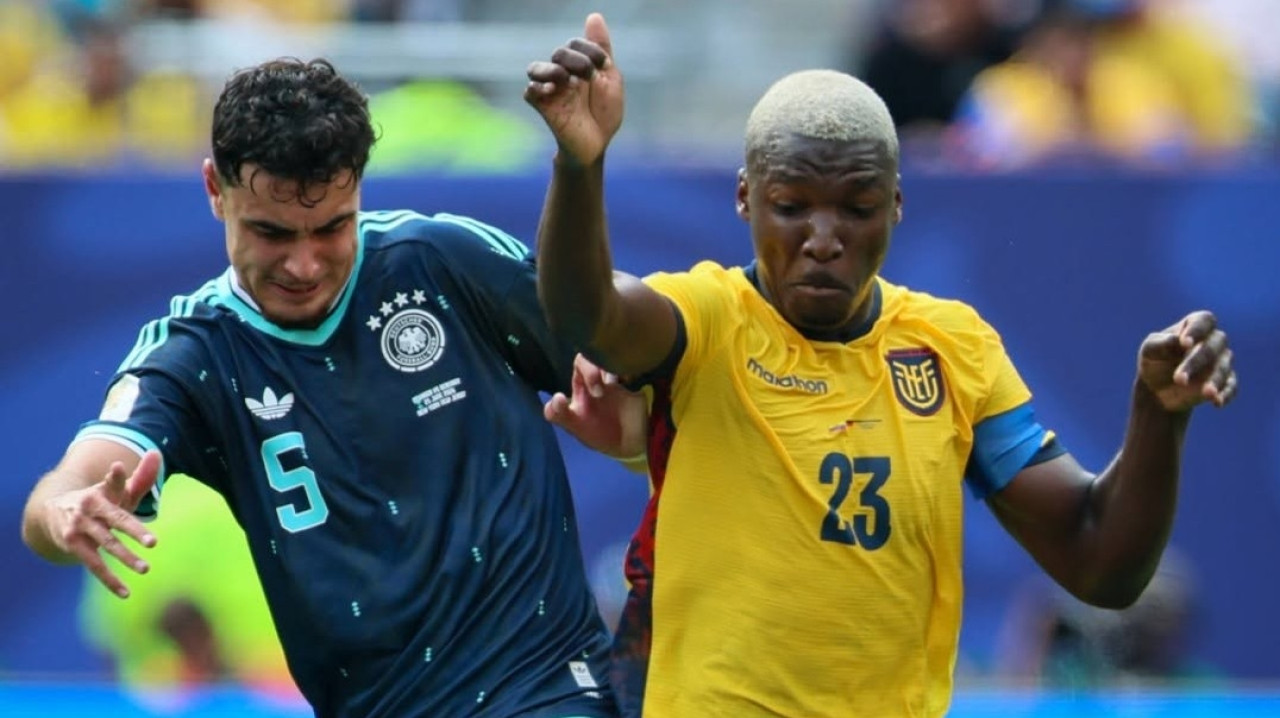 Pemain Jerman saat melawan Ekuador di Piala Dunia 2026. (Foto: instagram germanyfootball)