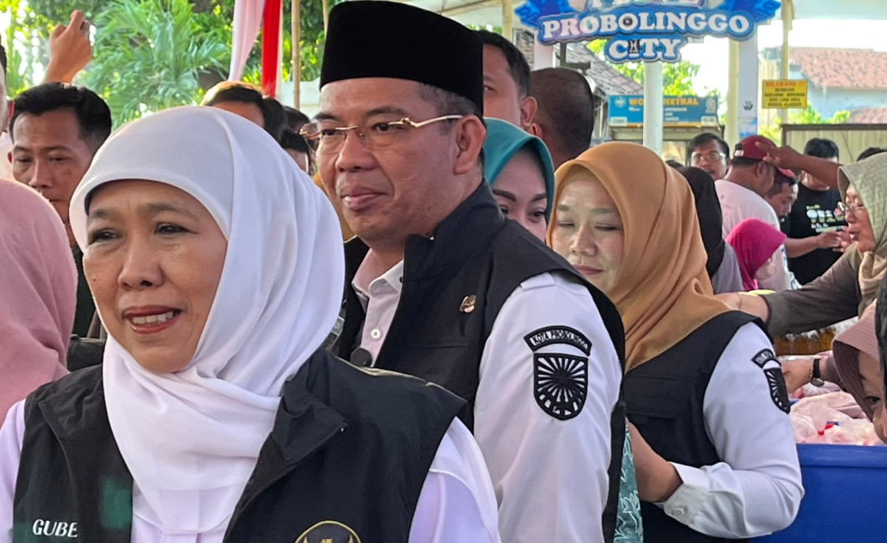 Inflasi Turun Drastis, Gubernur Khofifah Beri Apresiasi Pemkot Probolinggo