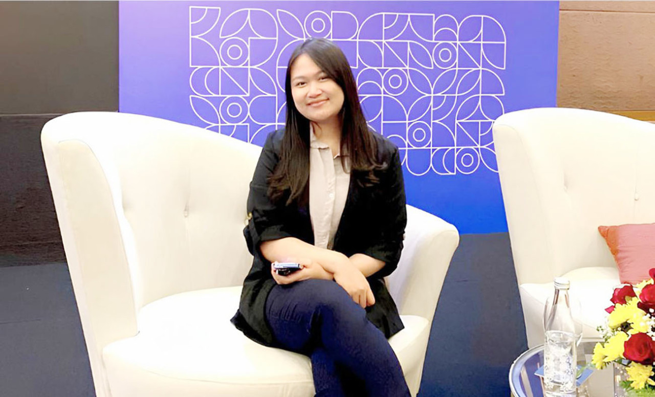 Alumni Farmasi UNAIR Maria Apriliani Gani. (Foto/Dokumentasi Pribadi)