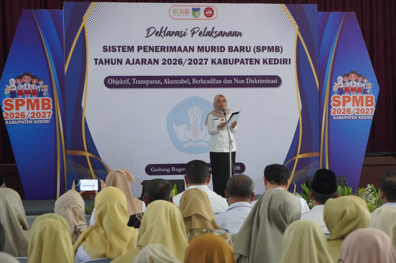 Bupati Kediri Minta SPMB Tanpa Kecurangan, Tidak Ada Titipan dan Manipulasi Data