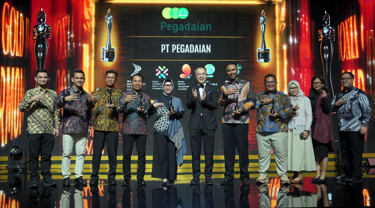 Pegadaian Cetak Rekor, Boyong 5 Penghargaan HR Asia 2026