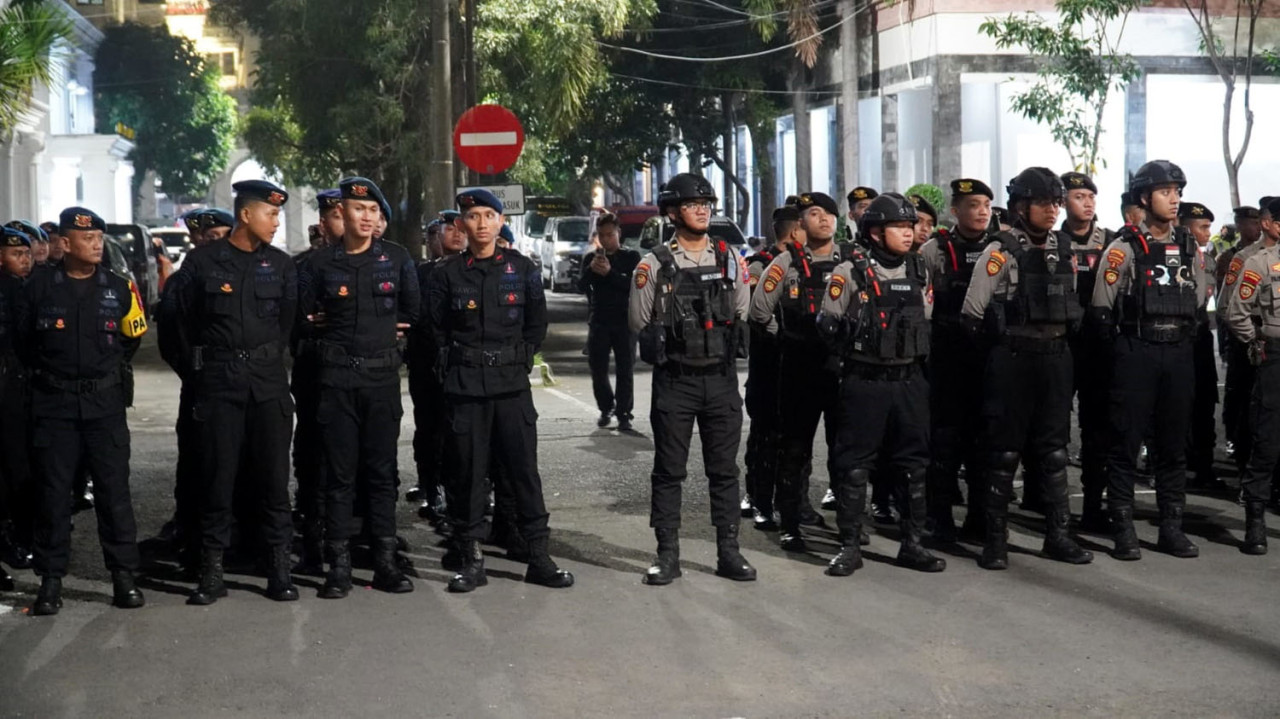 Pengesahan PSHT, Polrestabes Surabaya Kerahkan Pengamanan Gabungan