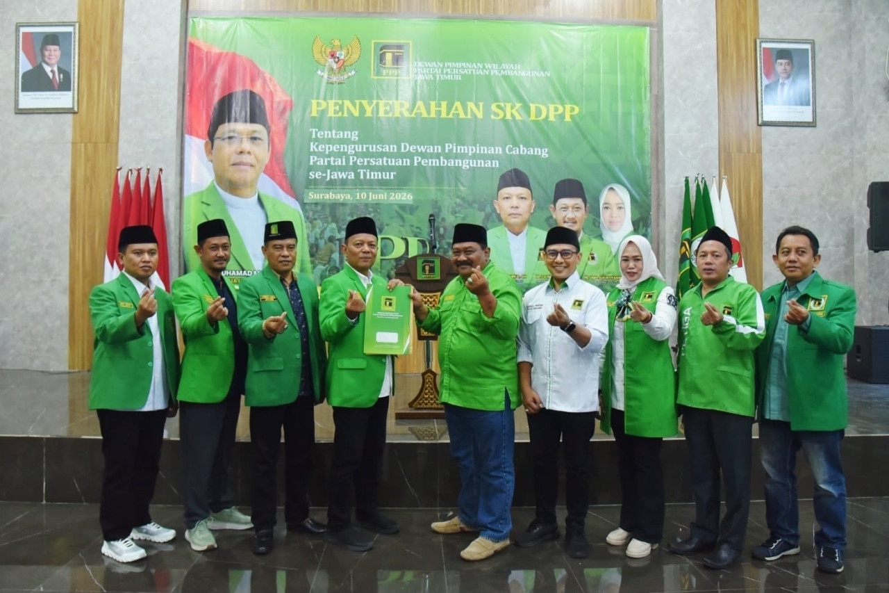 Terima SK, DPC PPP Kota Probolinggo Pasang Target Raih Lima Kursi DPRD