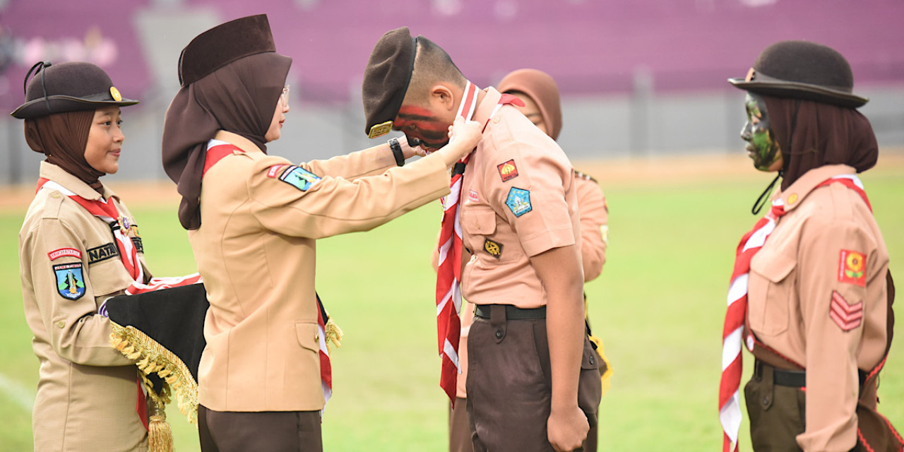 1.000 Pramuka Garuda Kota Kediri Dilantik, Pembentukan Karakter Generasi Muda