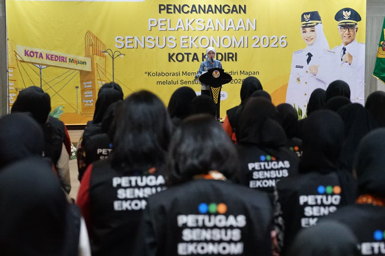 Wali Kota Kediri Dorong Data Akurat untuk Pembangunan dalam Sensus Ekonomi 2026