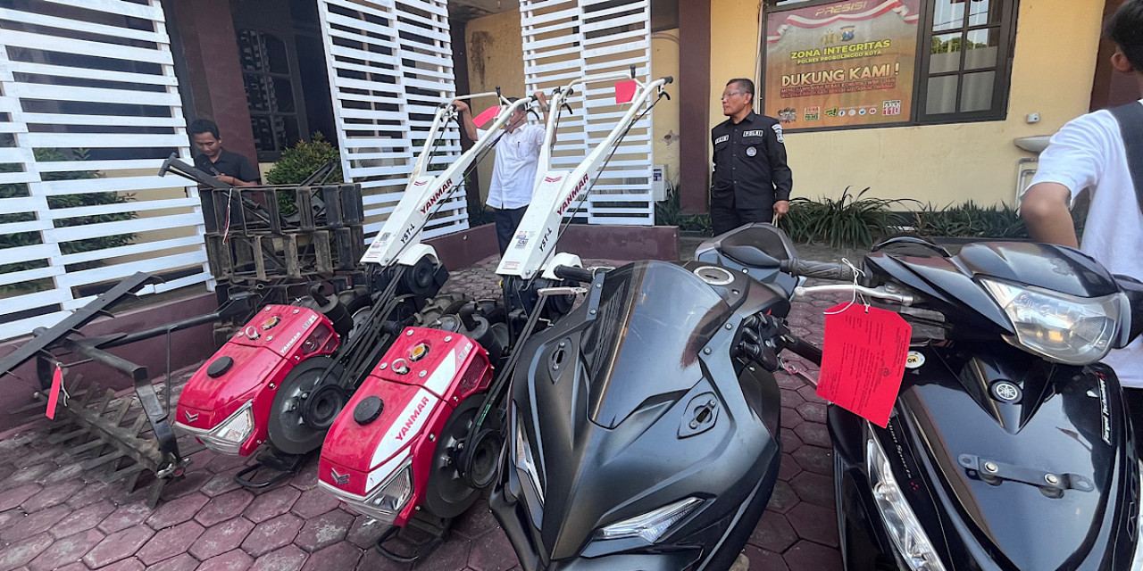 Pegawai Honorer Kota Probolinggo Nekat Curi Traktor di Gudang DKP3