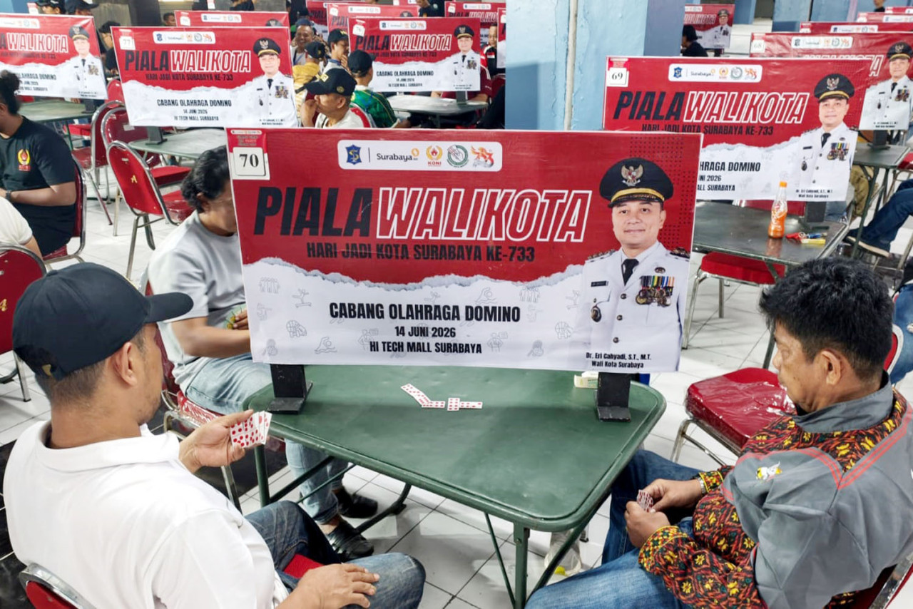 HGI Dukung Domino Jadi Olahraga Profesional di Piala Walikota Surabaya 2026
