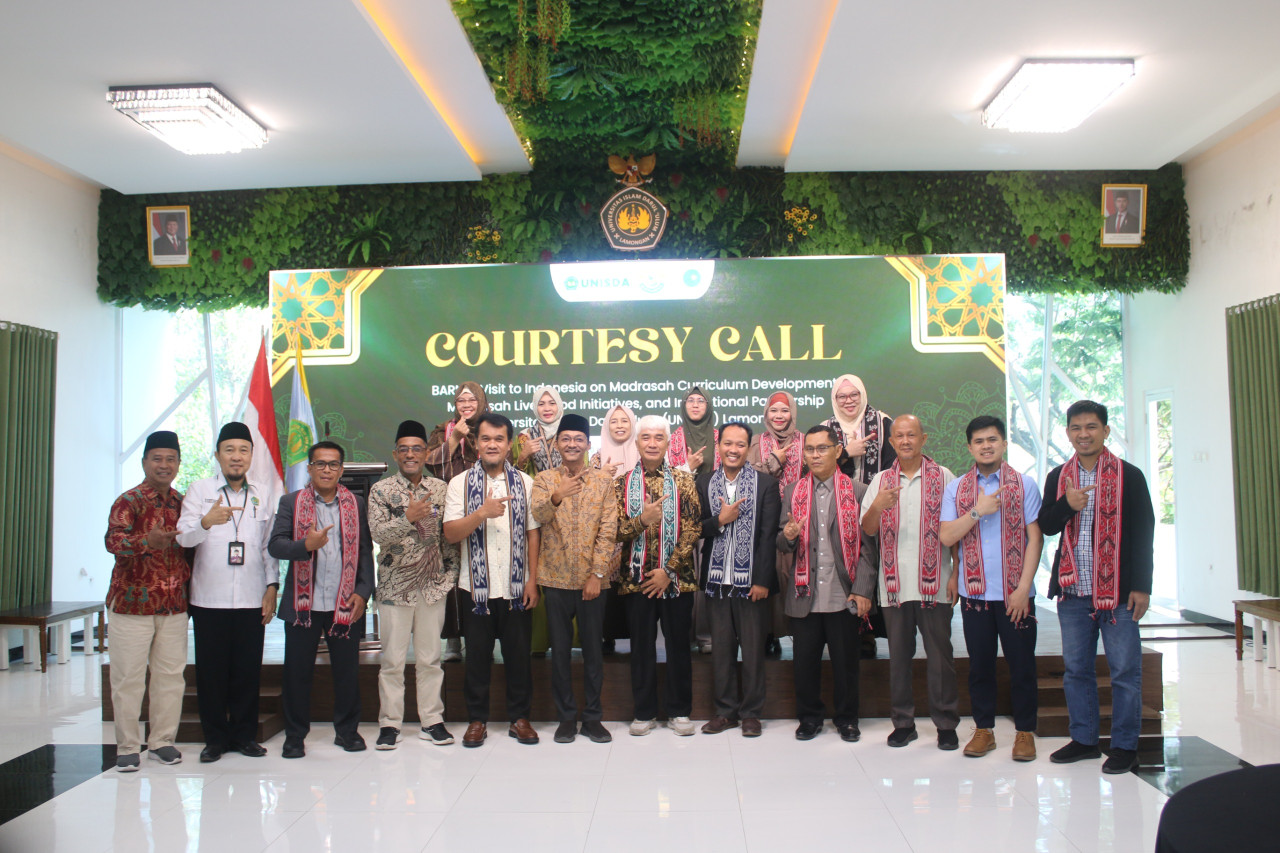 Kegiatan puncak banchmarking pendidikan madrasah oleh BARMM Filipina di Unisda Lamongan. (Foto : Adyad Ammy Iffansah/jatimnow.com)