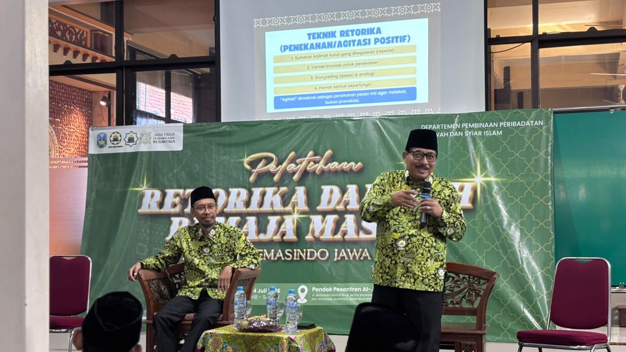 Cetak Da'i Muda Berpengaruh, Remaja Masjid Dibekali Retorika Dakwah