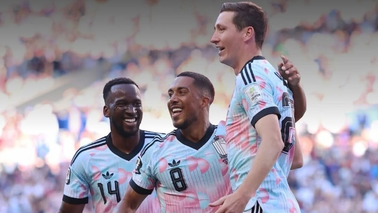 Pemain Timnas Belgia saat merayakan kemenangan atas Amerika Serikat. (Foto: instagram fifaworldcup)