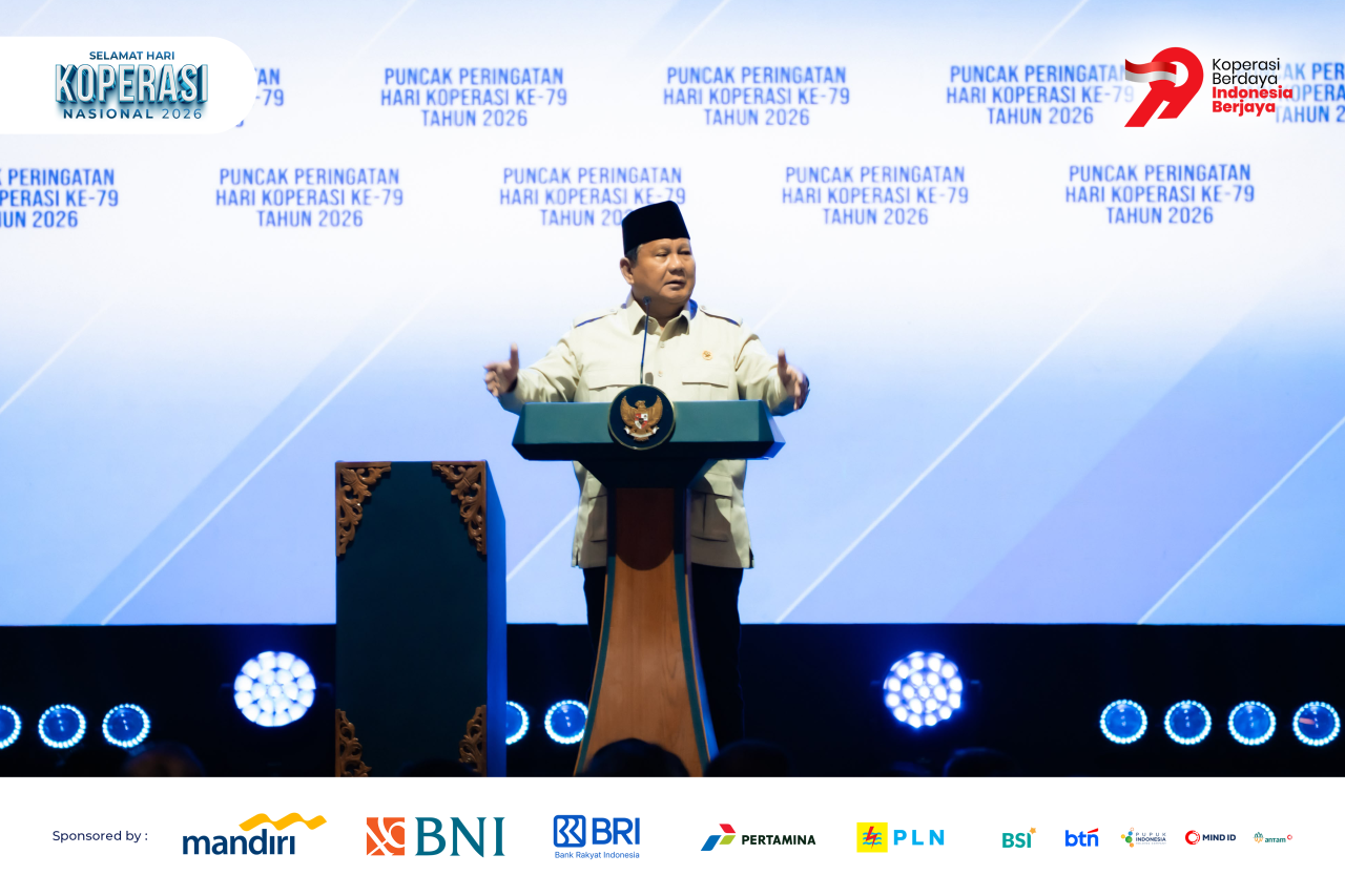 Harkopnas ke-79, Prabowo Serukan Kebangkitan Koperasi Jadi Kekuatan Ekonomi Raksasa