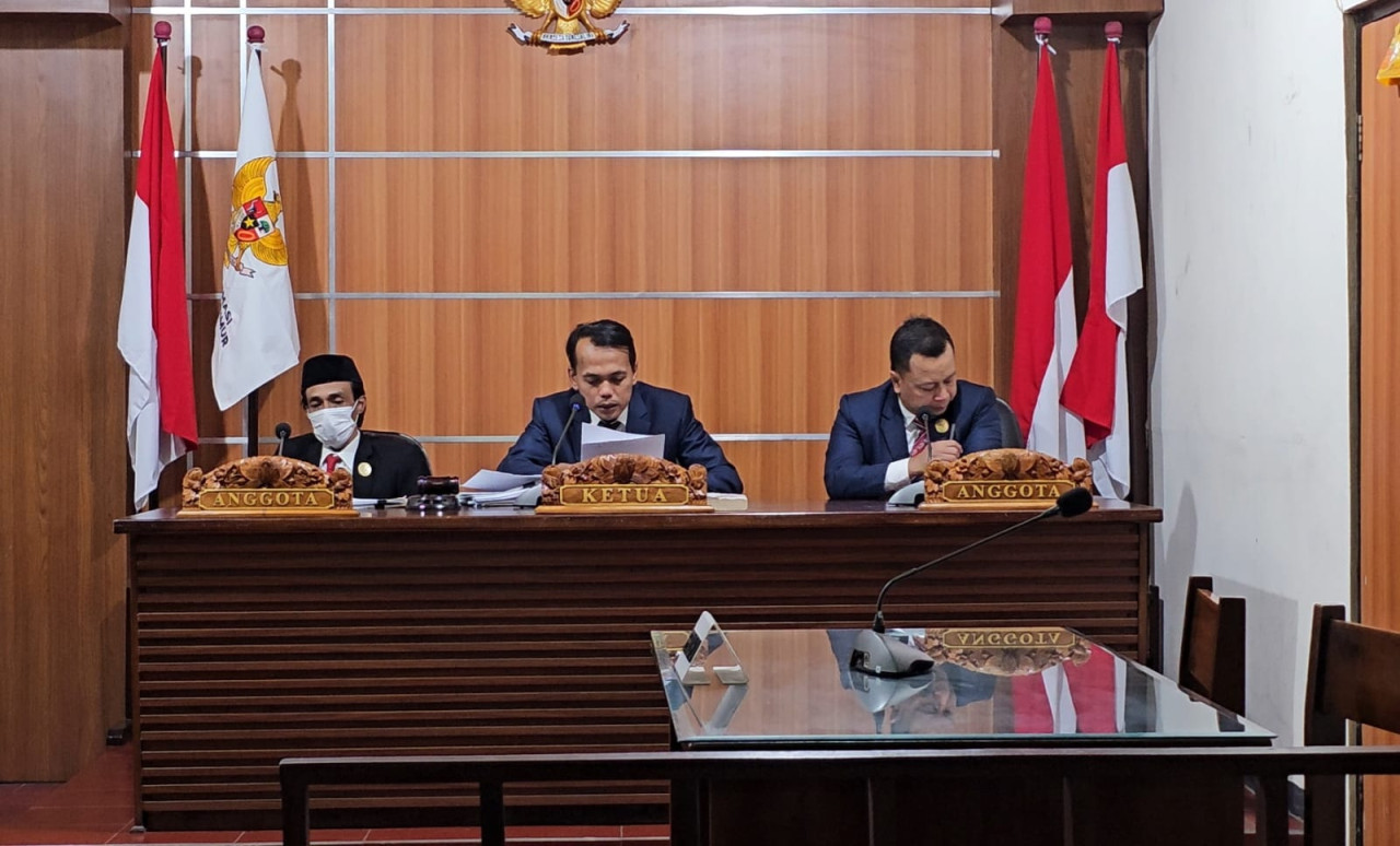 Sidang Komisi Informasi Provinsi Jawa Timur, Kamis (9/7/2026).