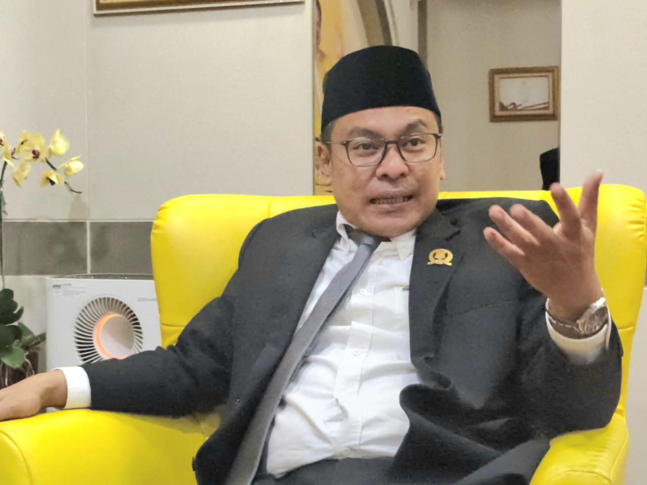 Wakil Ketua DPRD Surabaya Arif Fathoni (foto: Ni'am Kurniawan/jatimnow.com)