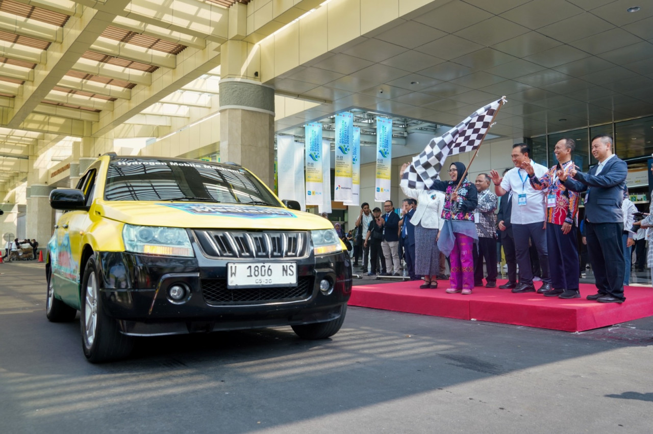 ICE Hydrogen SUV, kendaraan hidrogen besutan PLN NP. (Foto: PLN NP for jatimnow.com)